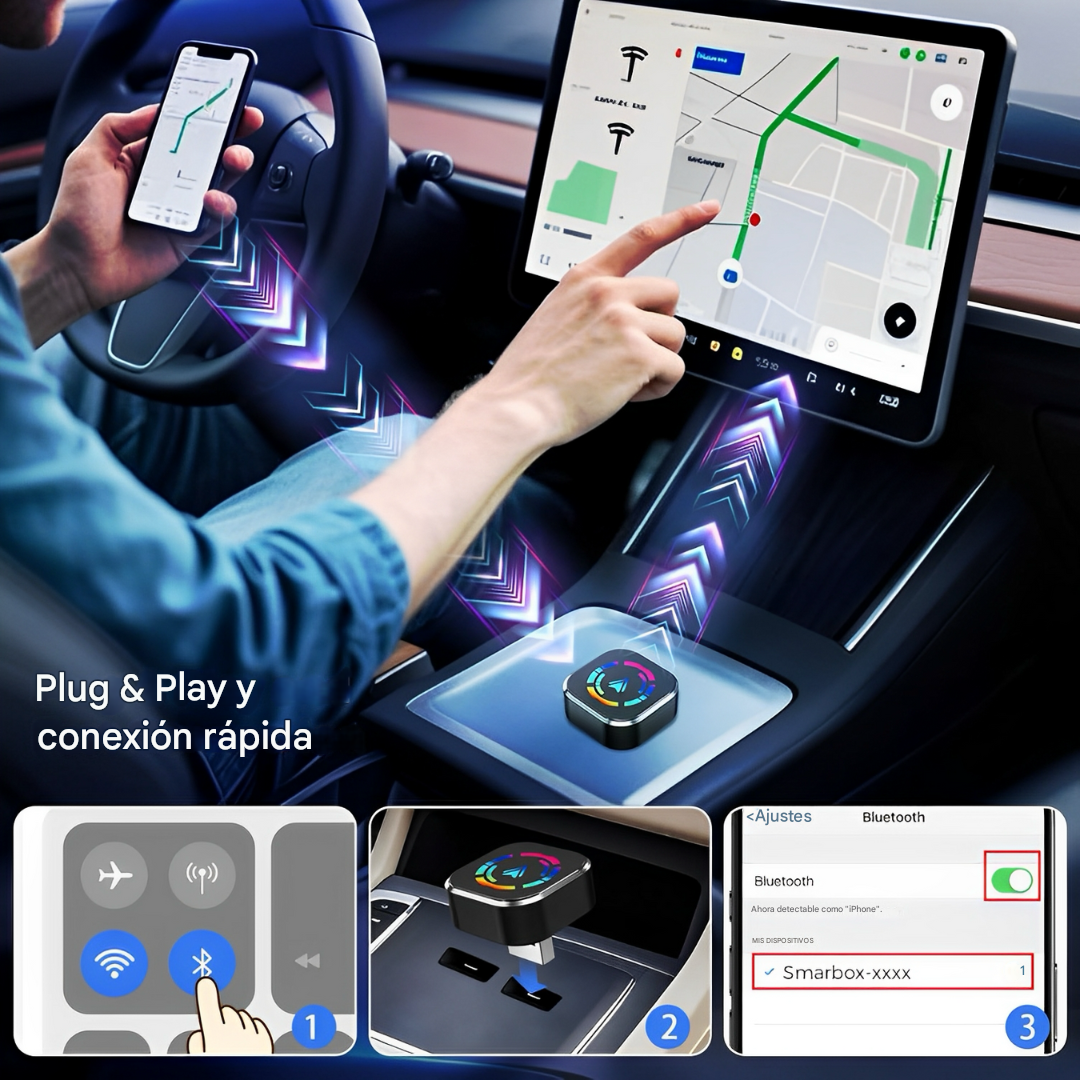 Adaptador Inalámbrico CarPlay