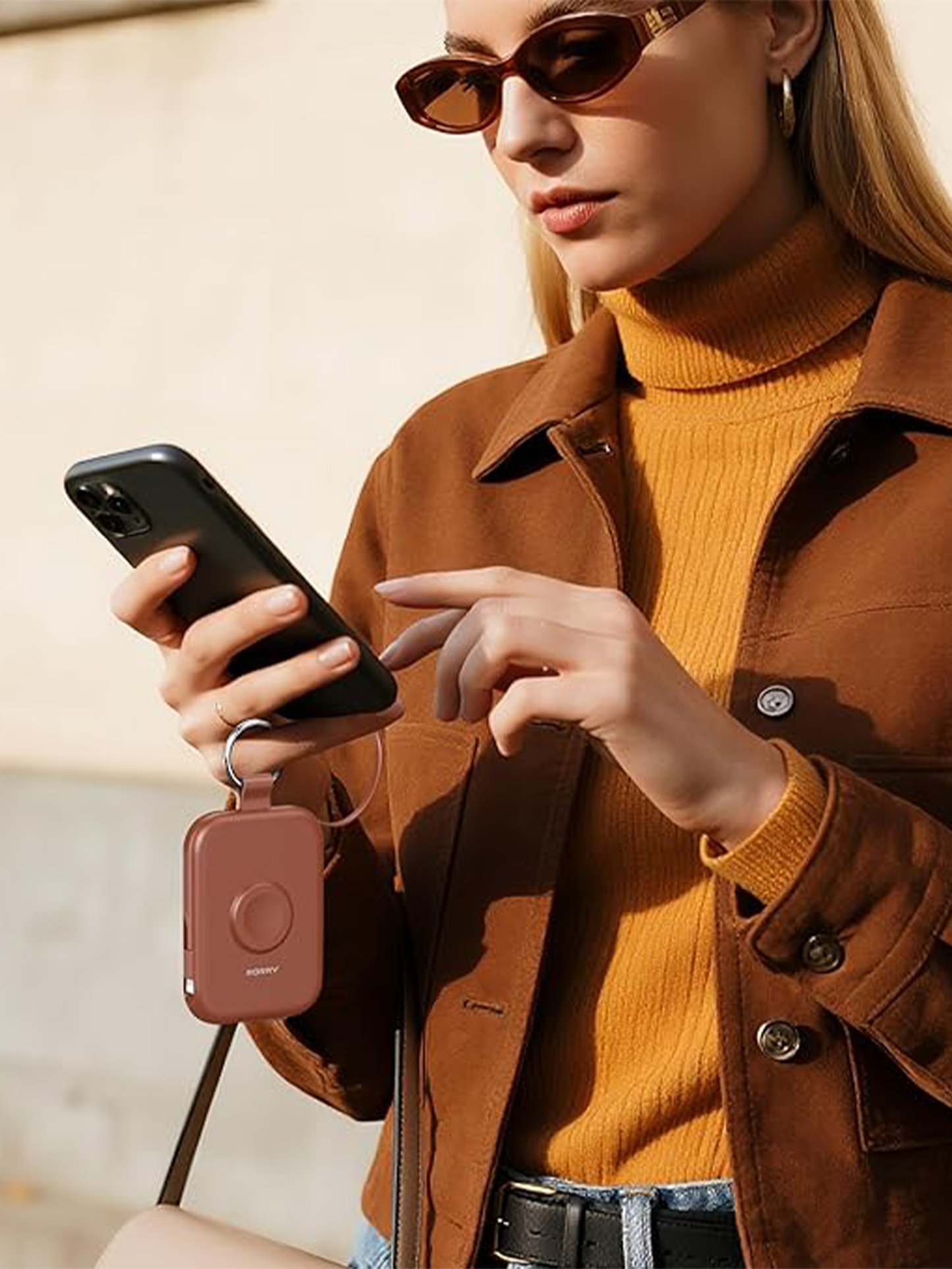 Cargador portátil llavero