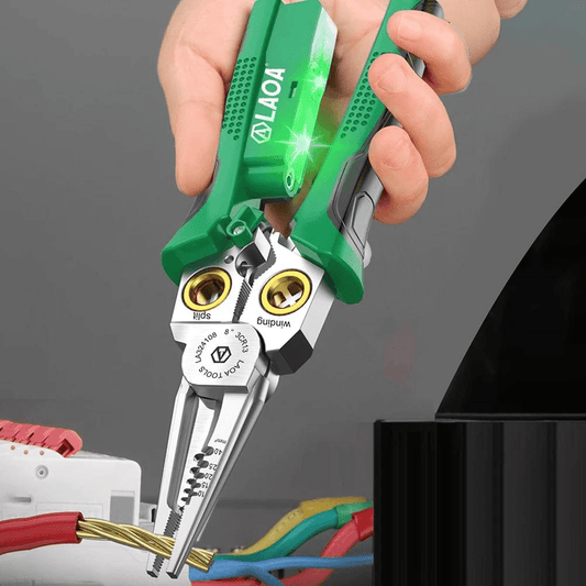 Alicate Todo en Uno con Detector